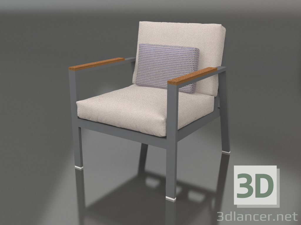 Modelo 3d Poltrona XS (Antracite) - preview