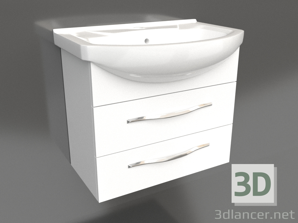 3d model Armario colgante 65 cm (Agr.01.06-2) - vista previa