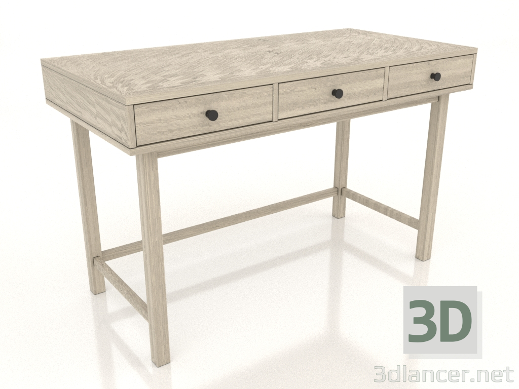 modèle 3D Bureau NEUF 1200x600 mm (chêne éclairci) - preview