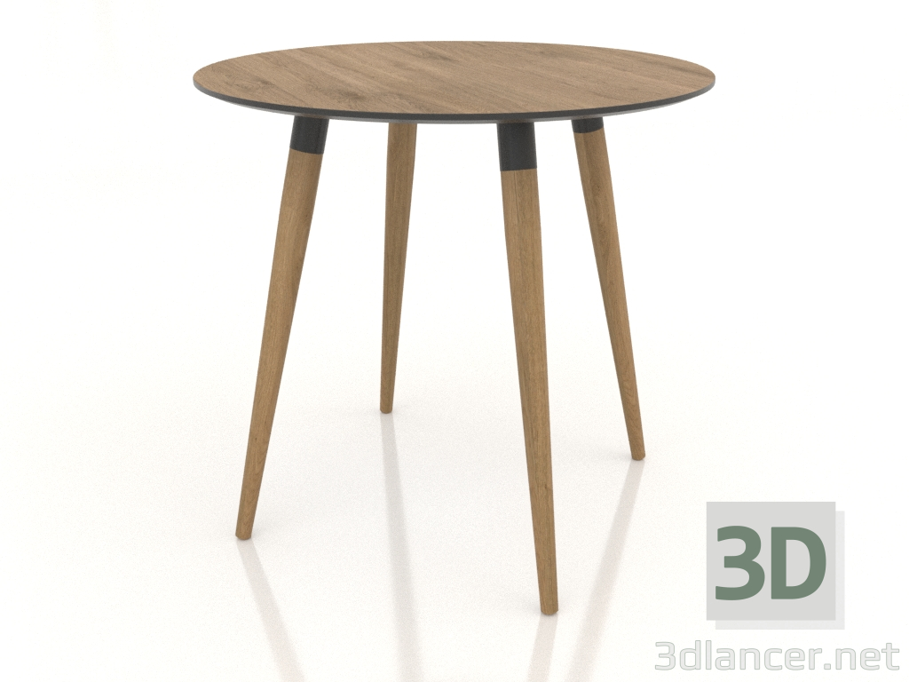 Modelo 3d Mesa de jantar BRUNO 800x800x750 mm (carvalho natural) - preview