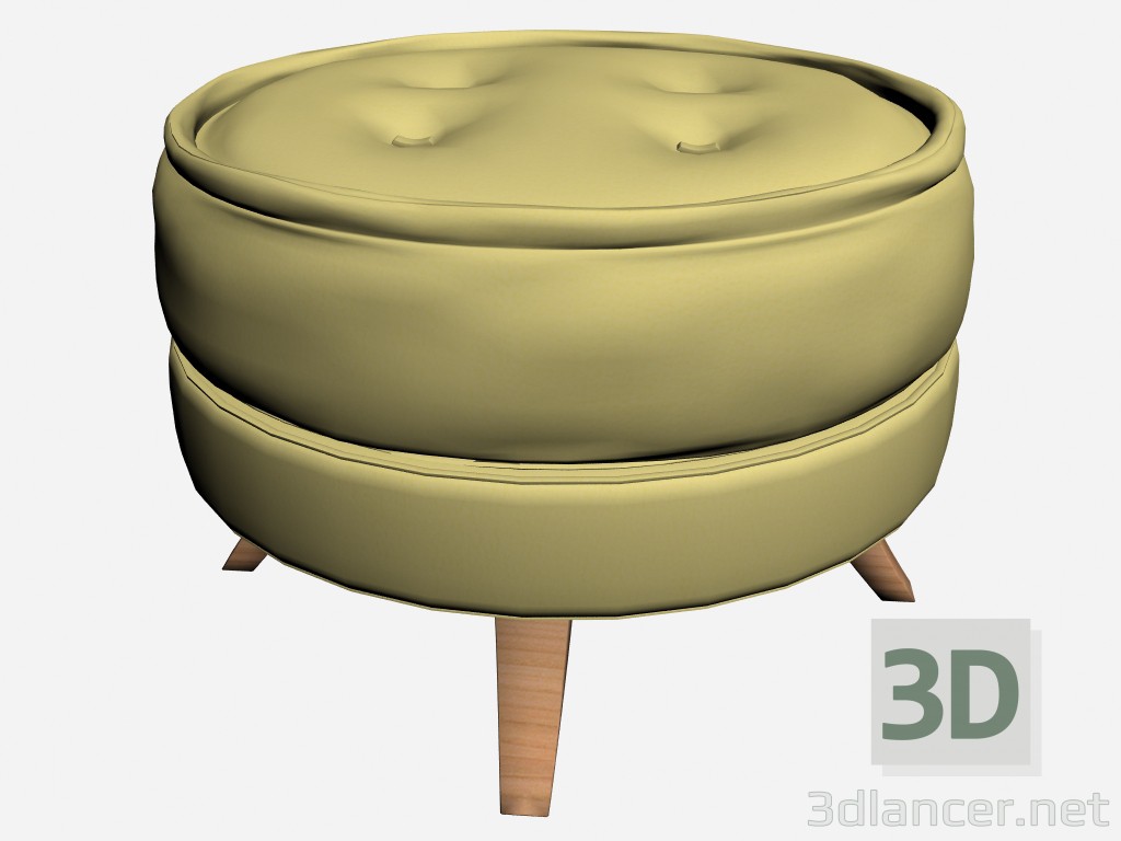 3d модель Мартіна pouffe – превью