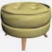 3D Modell Pouf Martina - Vorschau