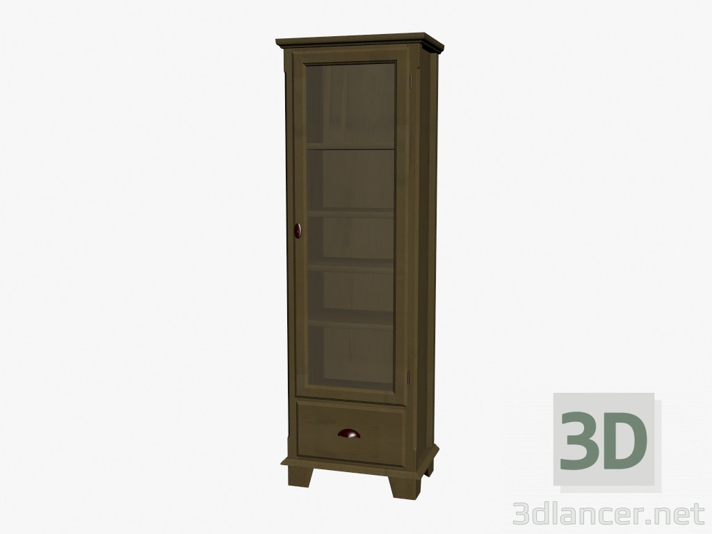 3D modeli Dolap-vitrin (50h32h153) - önizleme