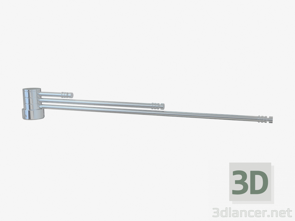 3d model Hanger VEER-KV (on the electric heated towel rail) - preview