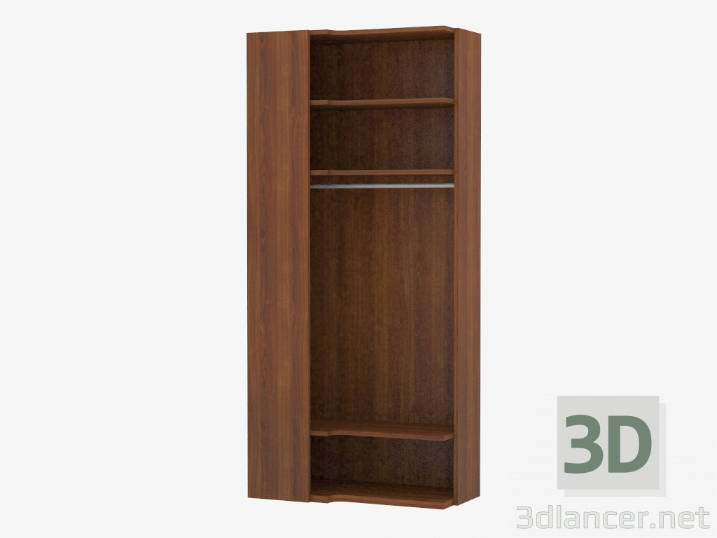 3d model Elemento esquinero de la pared del mueble. - vista previa