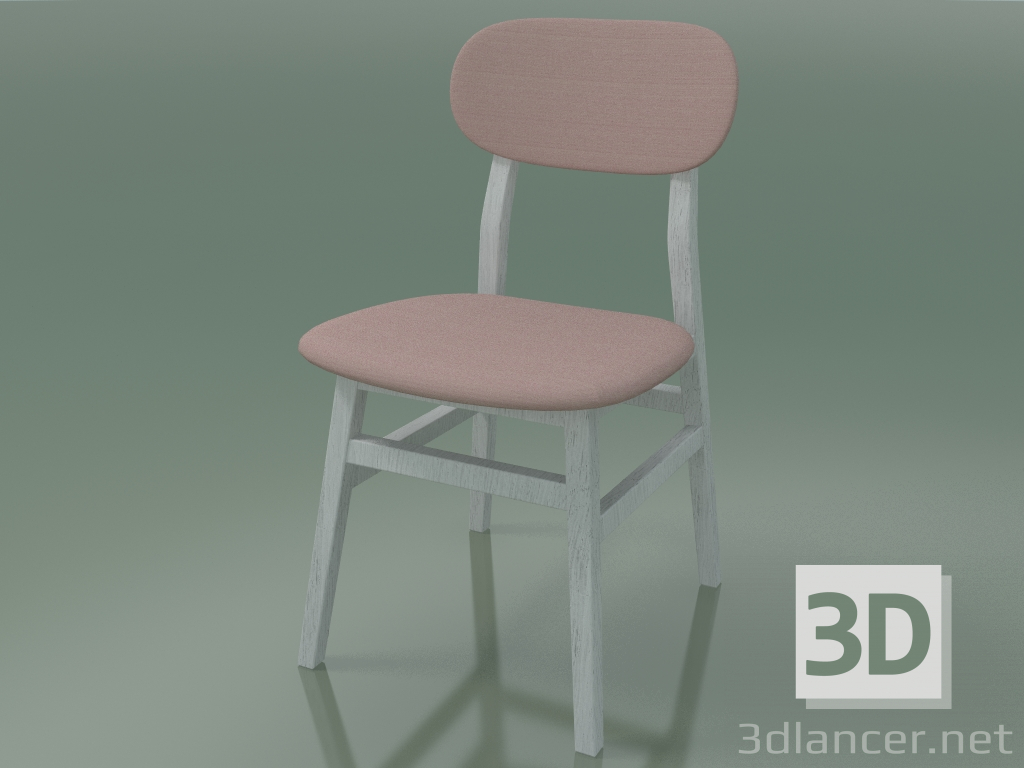 Modelo 3d Cadeira de sala de jantar (223, branca) - preview