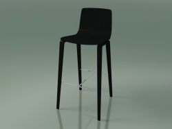 Tabouret de bar 5903 (4 pieds en bois, bouleau noir)