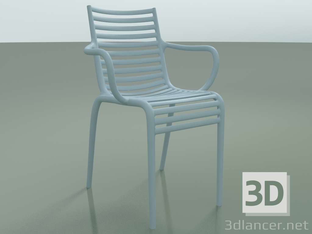 3D modeli Kolçaklı Sandalye PIP-e (055) - önizleme