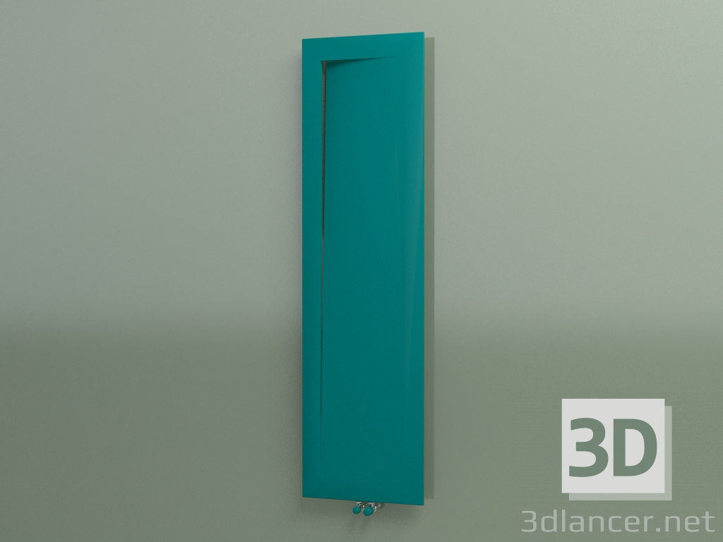 3d model Radiador IMMAGINA (1800x500, azul mar del norte) - vista previa