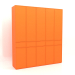 3D Modell Schrank MW 03 Lackierung (2500x580x2800, Leuchtorange) - Vorschau