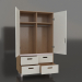 3D Modell Offener Kleiderschrank TUNE HB (WPTHBA) - Vorschau