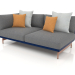 3d model Sofa module, section 1 left (Night blue) - preview