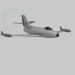 Modelo 3d dasault ouragan - preview