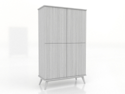 Armadio 5 1000x450x1650 mm (bianco RAL 9010)