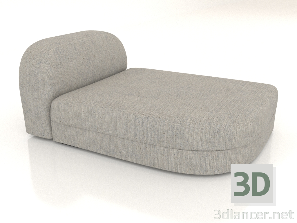 modèle 3D Lit de repos JACASTA - preview modèle 3D Lit de repos JACASTA - preview