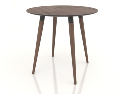 Table à manger BRUNO 800x800x750 mm (chêne tabac)