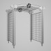 3d Pergola model buy - render