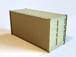 Frachtschiff Container