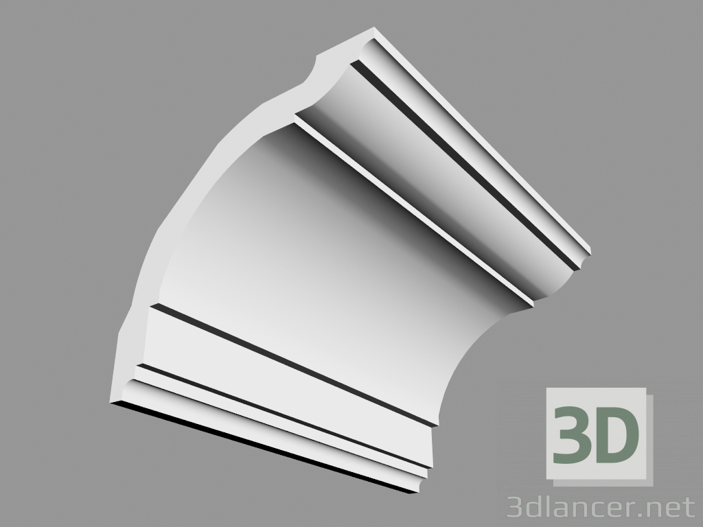 modello 3D Cornice СХ127 (9,4 x 9,4 cm) - anteprima