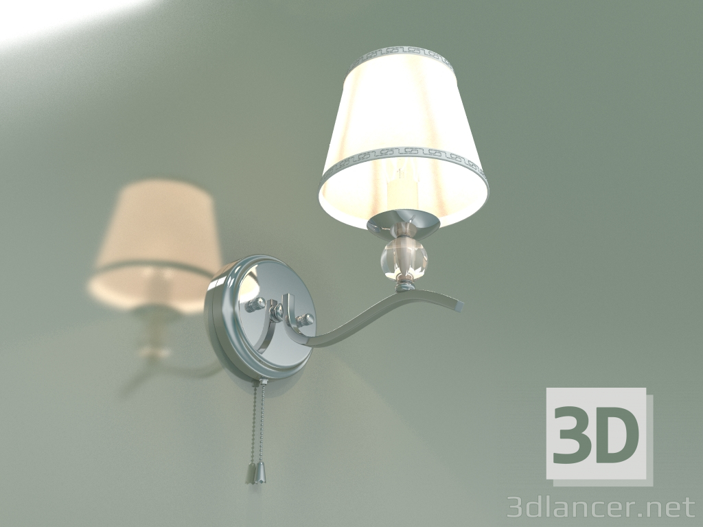 modèle 3D Applique Sortino 60097-1 (chrome) - preview