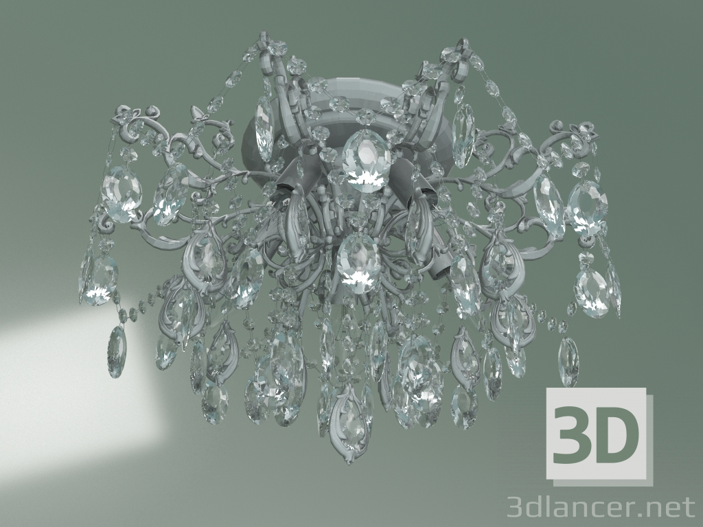 modello 3D Lampadario a soffitto 276-5 (Strotskis) - anteprima