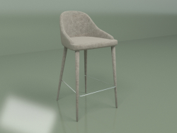 Semi-bar chair Elizabeth (beige)