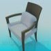 3d model Chair with comfortable pillow - preview