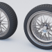 3d Car wheel model buy - render