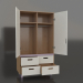 3D Modell Offener Kleiderschrank TUNE HB (WRTHBA) - Vorschau