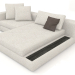 3d model Bluebel sofa (Boucle Pearl) - preview