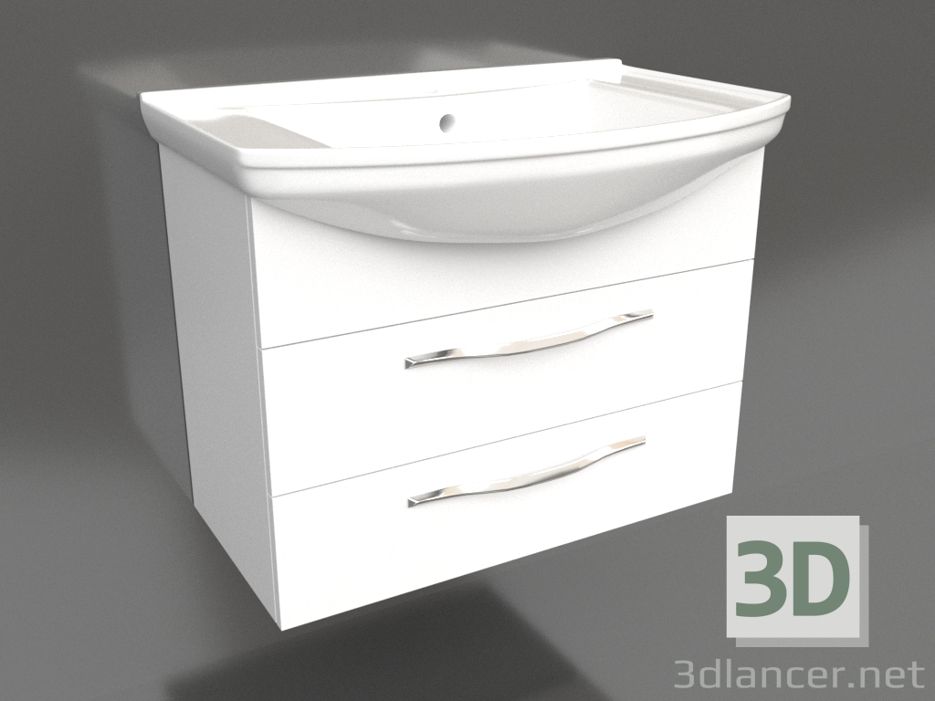 3D modeli Asma dolap 75 cm (Agr.01.07-2) - önizleme