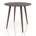 3d model Dining table BRUNO 800x800x750 mm (dark oak) - preview