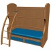 3d model Bunk bed K905 - preview