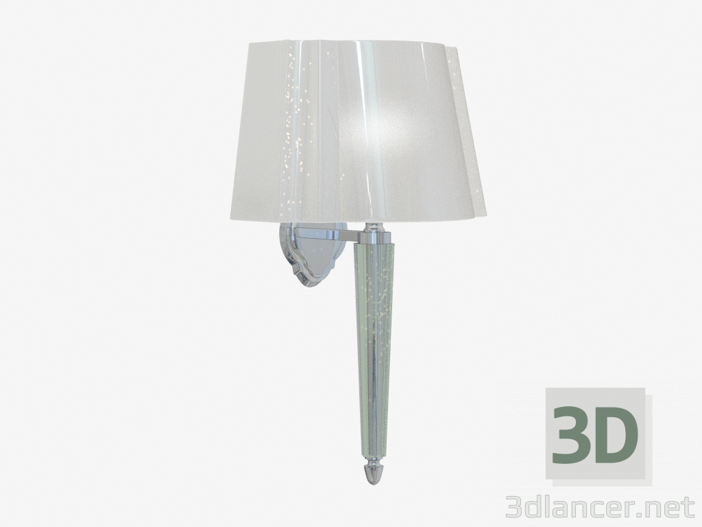 modello 3D Cristallo sconce per il bagno - anteprima