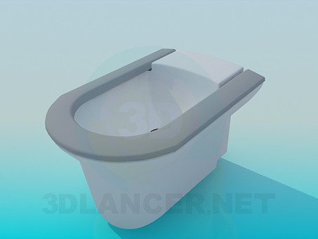 modello 3D Bidet - anteprima