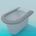 modello 3D Bidet - anteprima