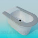 modello 3D Bidet - anteprima