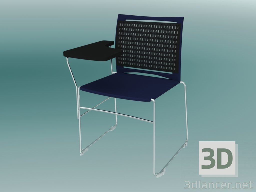 3d model Visitor Chair (555V B) - preview