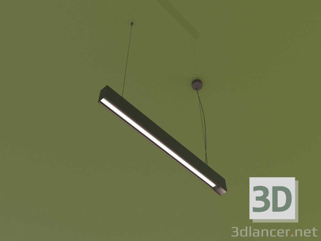 modèle 3D Luminaire LINÉAIRE P8040 (750 mm) - preview