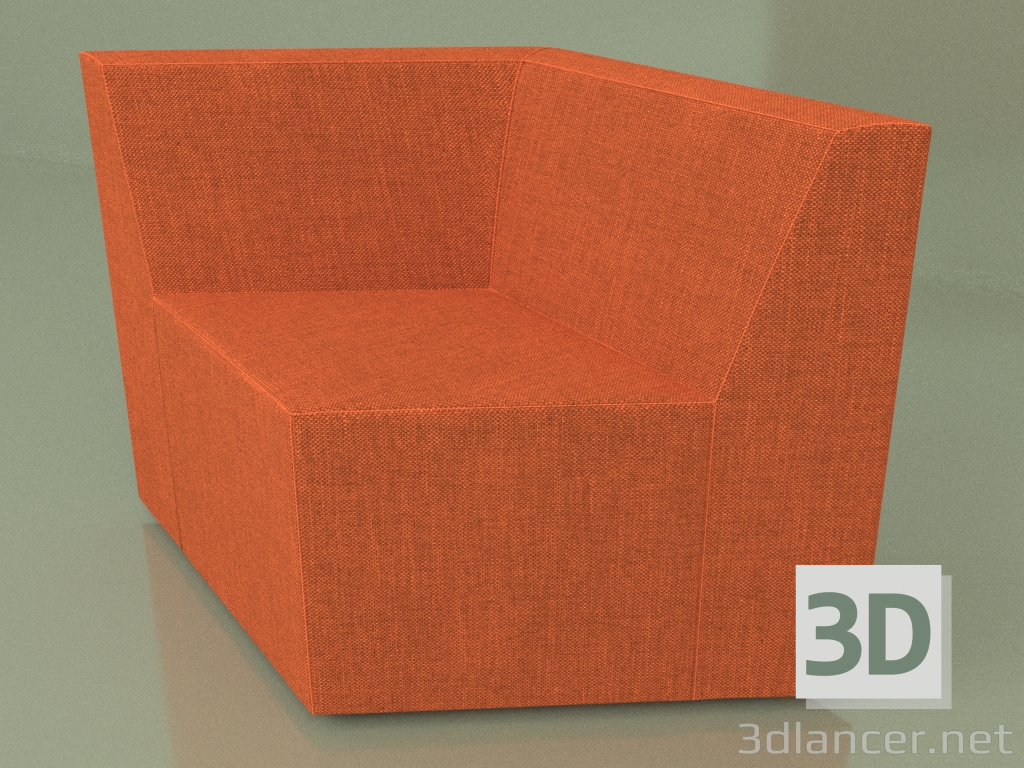 3d model Origami corner section - preview