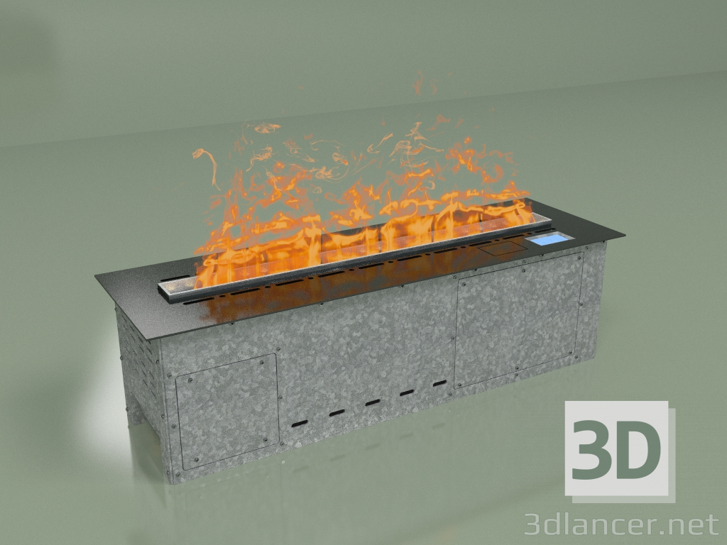 3d model Chimenea de vapor Vepo 800 (grafito-espejo) - vista previa