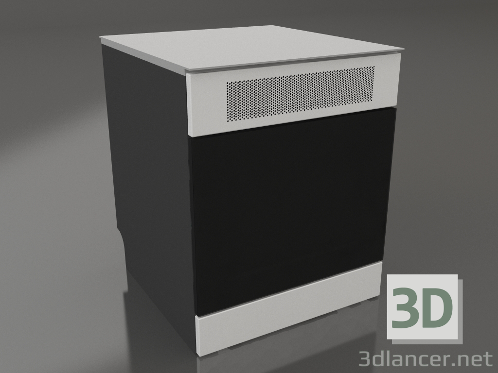 Modelo 3d Adega refrigerada 60 cm (cinza) - preview