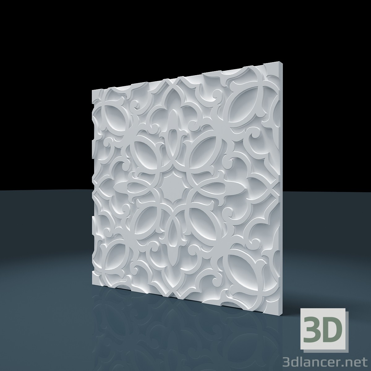 3d model Panel 3D "Persa" - vista previa