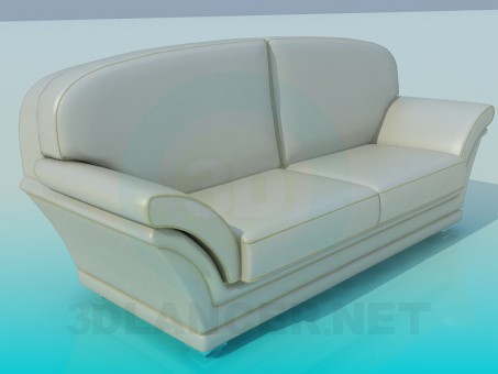 modello 3D Divano - anteprima