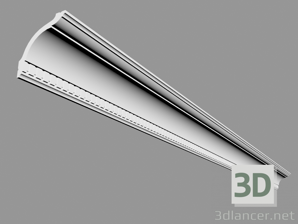 Modelo 3d Cornice СХ129 (200 x 9,4 x 9,4 cm) - preview