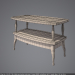 mesa de café madera vidrio 3D modelo Compro - render