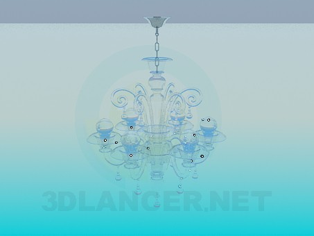 Modelo 3d Candelabro - preview