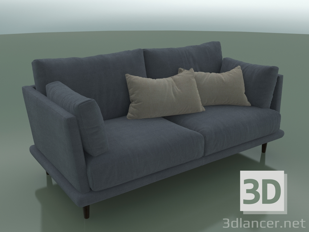 3d model Sofá doble Alfinosa (2000 x 1000 x 730, 200AL-100-ARL / W) - vista previa