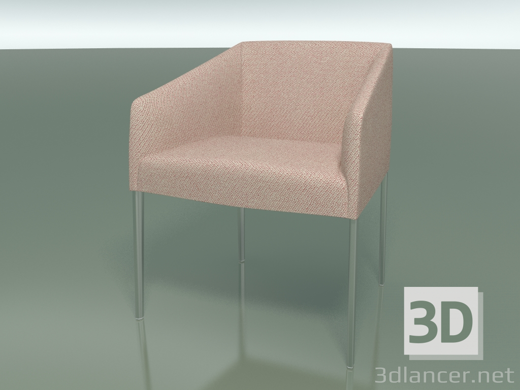 3d model Sillón 2703 (con tapicería de tela, LU1) - vista previa