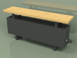 Convector - Aura Bench (280x1000x186, RAL 9005)